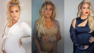 Babybauch-Bashing: Khloe K. hält Bauch zu oft